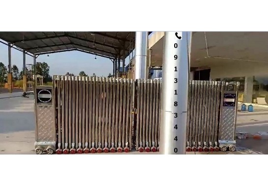 Cổng xếp tự động có mấy loại Cổng xếp tự động có mấy loại